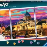 Ravensburger CreArt panoráma – Róma számos kifestő