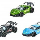 Versenyautó fény- és hangeffektekkel, 16 cm