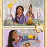 Educa fa puzzle Jóbarátok 2×50 darab