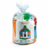 Cihla Junior építőkészlet, 40 darab ablakkal és ajtóval