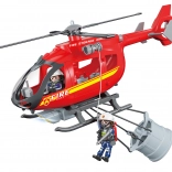 Tűzoltó helikopter hatásokkal 38 cm