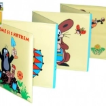 Gyermekeknek szóló kihajtható Könyvecske Kisvakond