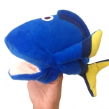 Plüss báb Hal kék 25 cm