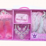 Gyermek hercegnői szett szoknyácskával és cipőcskékkel