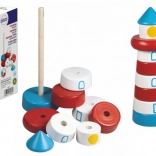 Fa rakosgató piramis – világítótorony DETOA