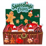Simba Squeezlings karácsonyi plüss figurák 10 cm