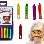 Színes Arcfestő Készlet 6 Darab