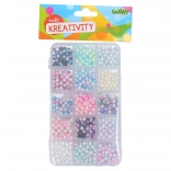 Gyöngykészlet ollóval és damillal