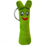 Bludišťák zöld kulcstartó