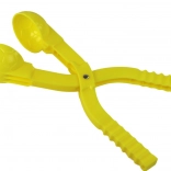 Sárga hógolyókészítő labda mintával