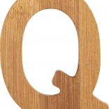 Bambusz betű Q small foot