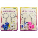 Unikornis Barátság Kulcstartó - 2db