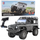 terep RC autó LAND ROVER Defender 90 1:14, szürke