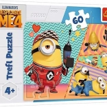 Minionok 60 darabos puzzle Trefl