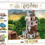 Brick Trick Harry Potter építőkészlet – Weasleyék Odúja valódi téglákból