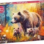 Puzzle CHERRY PAZZI Közösen a vadonban 1000 darab