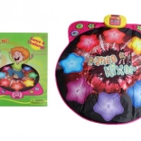 Táncszőnyeg Bluetooth-szal, elemes