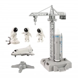 Űrkészlet daruval és kilövőállással