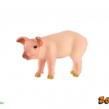 Műanyag házisertés figura – malac 5 cm
