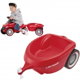 Nagy piros utánfutó Bobby Car Neo futóbiciklihez