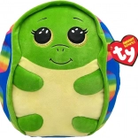 Szivárványos plüss teknős TY 22 cm