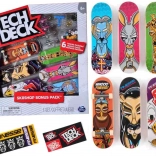 Tech Deck fingerboard Sk8Shop 6pack Finesse tartozékokkal