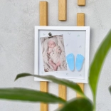 Képkeret és 3D lenyomatkészítő készlet babáknak – kislány