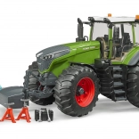 Bruder Fendt 1050 Vario traktor szerelővel és műhelyszerelő szerszámokkal 1:16