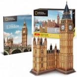 3D kirakó NATIONAL GEOGRAPHIC: Big Ben, 94 darab – CUBICFUN