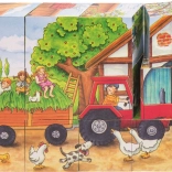 GOKI fa kockák – évszakok a tanyán, 12 kocka