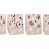 Karácsonyi ajándéktáska L 30 × 40 × 12 cm