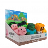 Minecraft plüss kulcstartó
