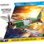 COBI Morane–Saulnier MS.406 – történelmi repülőgép építőkészlet 1:32 (317 elem)