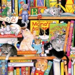 COBBLE HILL családi puzzle – A macskamesék ideje, 350 darab