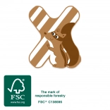 fa betű x small foot