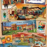 Modern Álom Ház Kirakó az Évszázad Közepén 1000 Darab