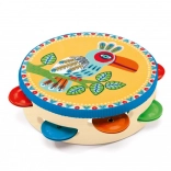 Djeco Animambo tamburin tukan motívummal