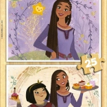 Educa fa puzzle Kívánság 2×25 darab