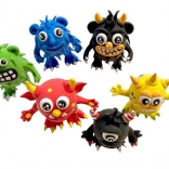 Levegőn keményedő gyurmakészlet gyerekeknek – szörnyecskék, 15 tubus