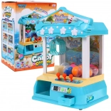 Ball Catcher árusító automata 3+ éves gyerekeknek Arkád játék Ball Catcher + vezérlőpanel + 10 labda + 12 zseton