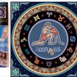 Gyémántfestés 7D Vízöntő 30x30 cm