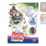 Vizes kifestőkönyv A4 Rakéta