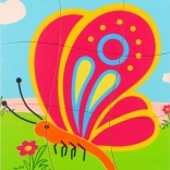 Réteges fa puzzle – Lepke