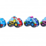 Bádog persely traktorral 14 × 10 cm