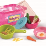 Androni kosár konyhai kiegészítőkkel gyerekeknek