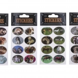 Állatmintás matricák - 30 db-os készlet