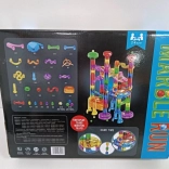 Világító golyópálya sötétben, 72 darab