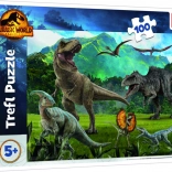 Trefl puzzle 100 darabos Jurassic World – dinoszauruszos kaland