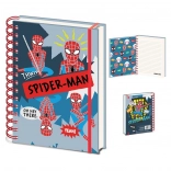 A5-ös Spiderman Sketch gyűrűs notesz