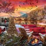 Puzzle ART PUZZLE Táborhely 2000 darab